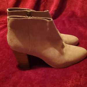 Taupe Fashion Booties